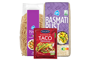 Pasta, rijst, wereldkeuken