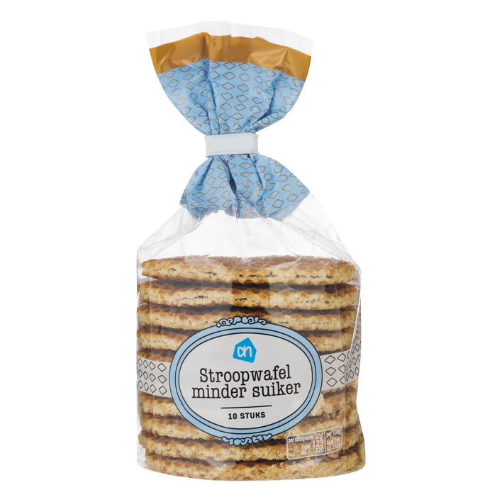 AH Roomboter minder suiker stroopwafels