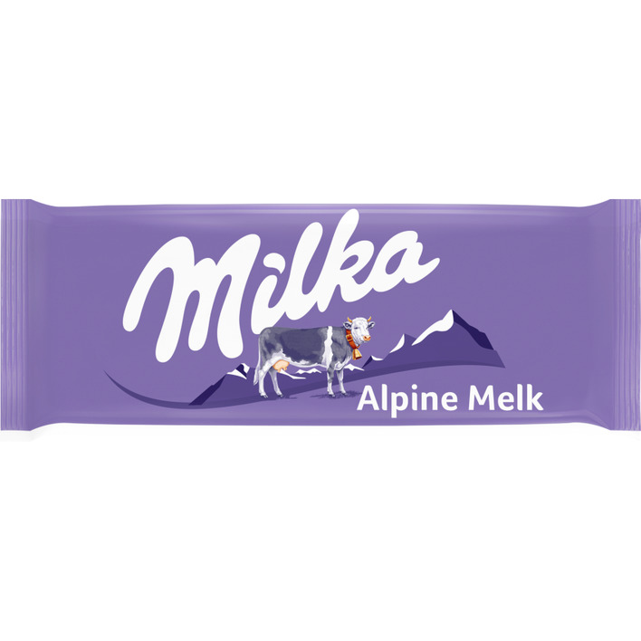 Milka Chocoladereep alpenmelk