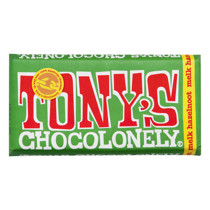 Tony's Chocolonely Reep melk hazelnoot