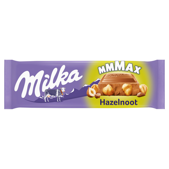 Milka Mmmax chocoladereep hazelnoot