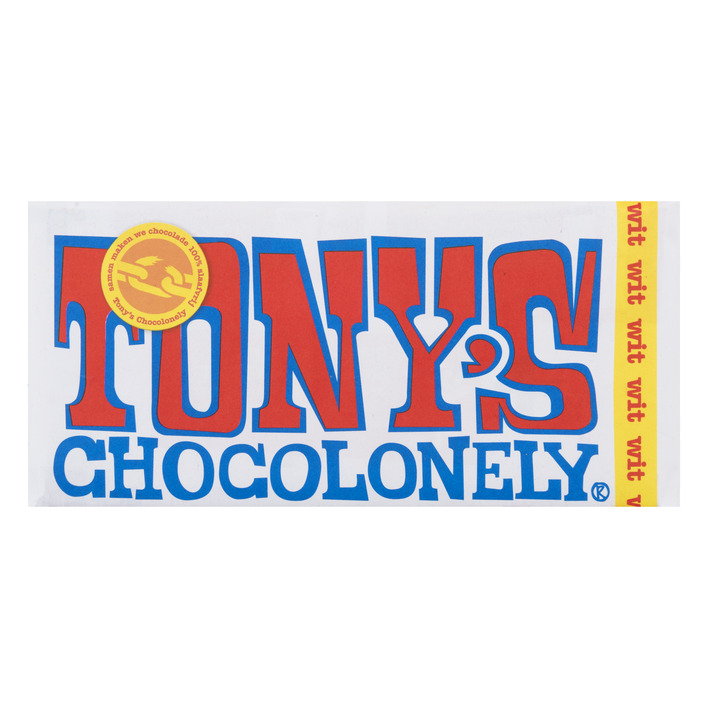 Tony's Chocolonely Reep wit