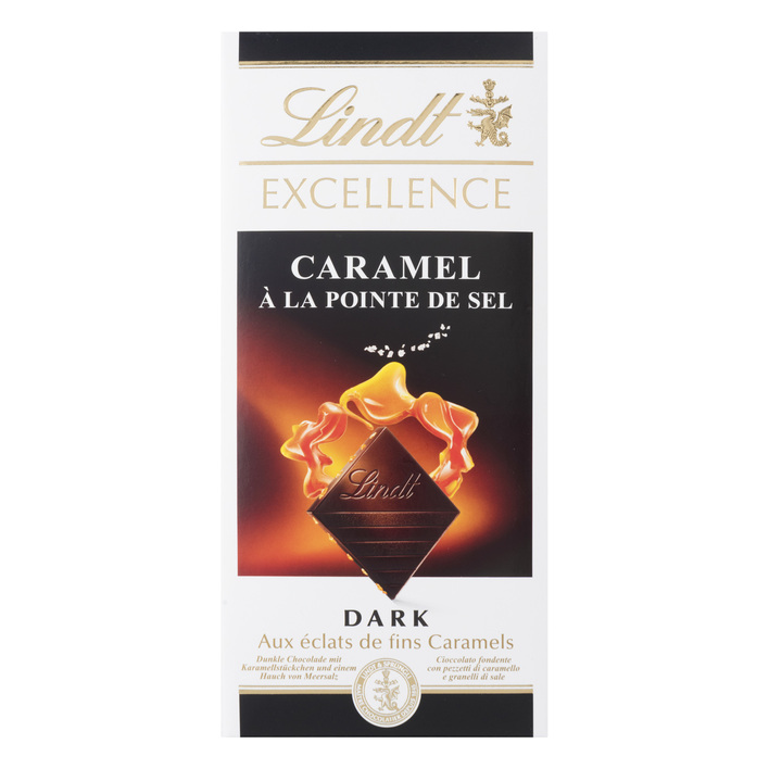 Lindt Excellence karamel zeezout chocolade