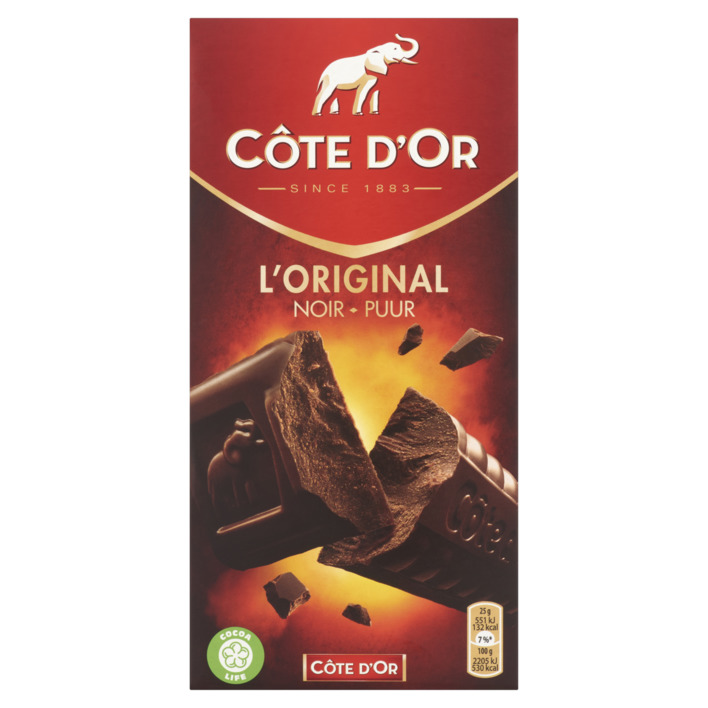 Côte d'Or Chocoladereep puur