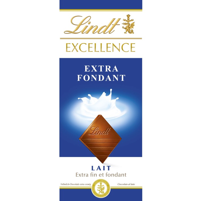Lindt Excellence extra romige melkchocolade