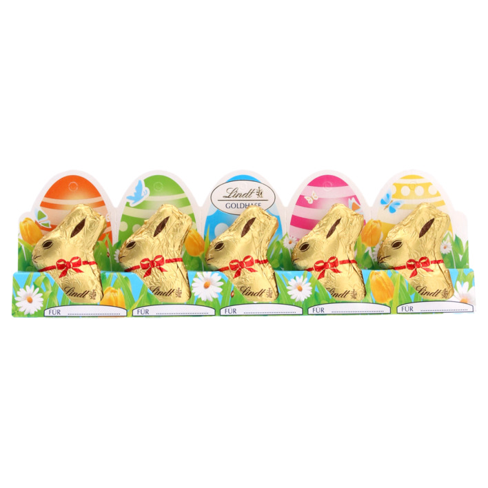 Lindt Gold bunny mini melk 5-pack