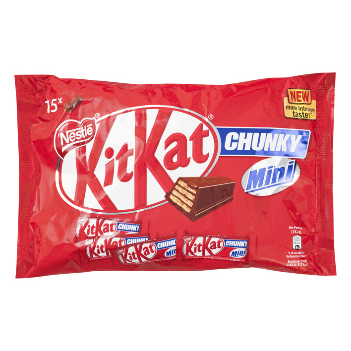 Kitkat Chunky mini melkchocolade uitdeelzak