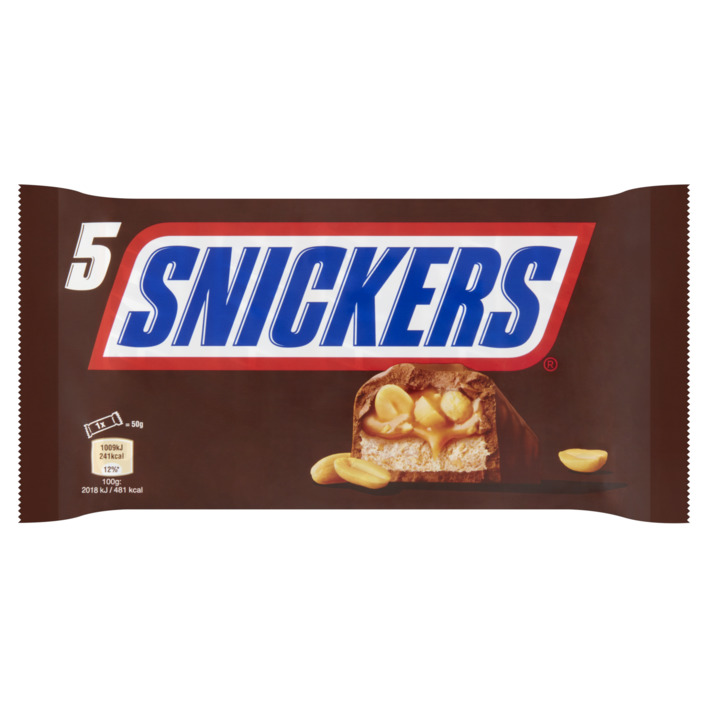 Snickers Chocolade reep 5-pack