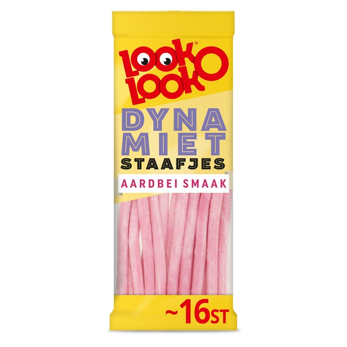 Look-O-Look Dynamietstaafjes aardbei