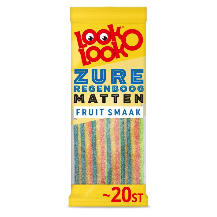 Look-O-Look Zure regenboog streken fruitsmaak