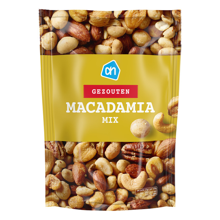 AH Macadamia mix gezouten