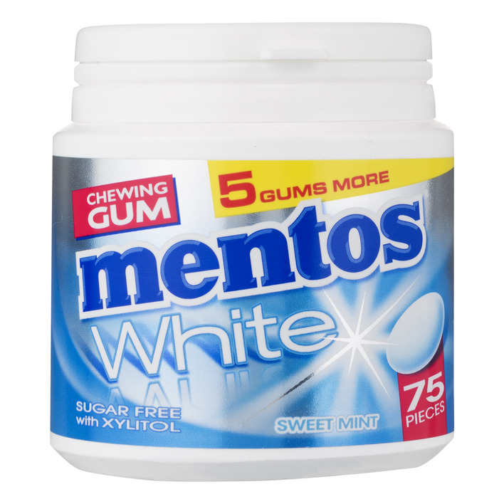 Mentos Gum White sweet mint