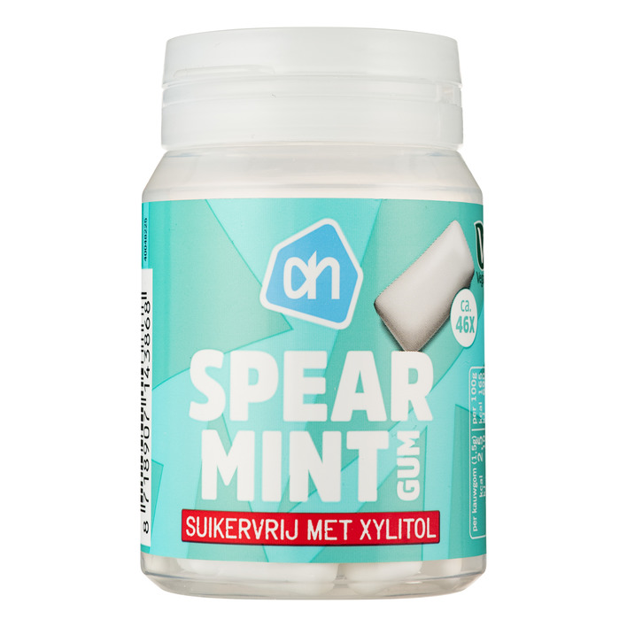 AH Spearmint gum suikervrij