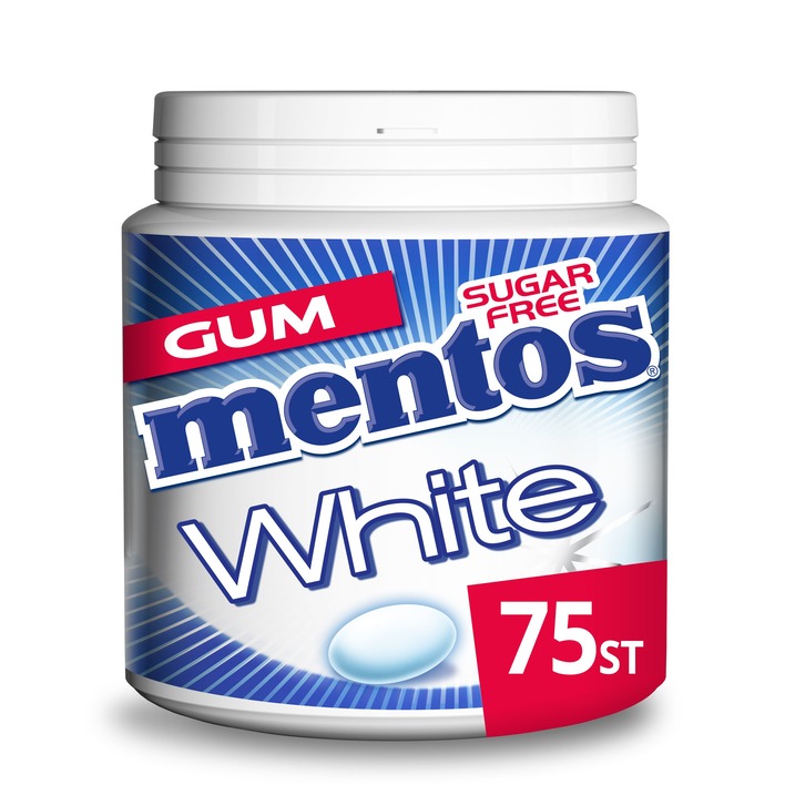 Mentos Gum White cool mint