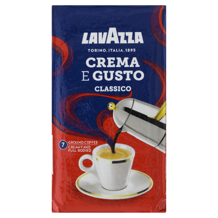 Lavazza Crema e gusto classico gemalen koffie