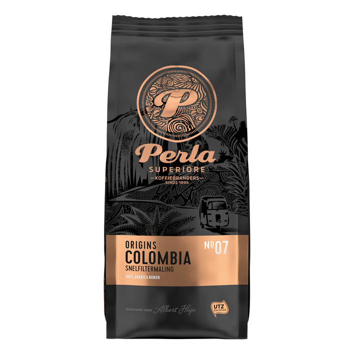 Perla Superiore Origins Colombia snelfitermaling