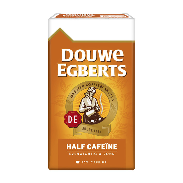 Douwe Egberts Half cafeïne filterkoffie