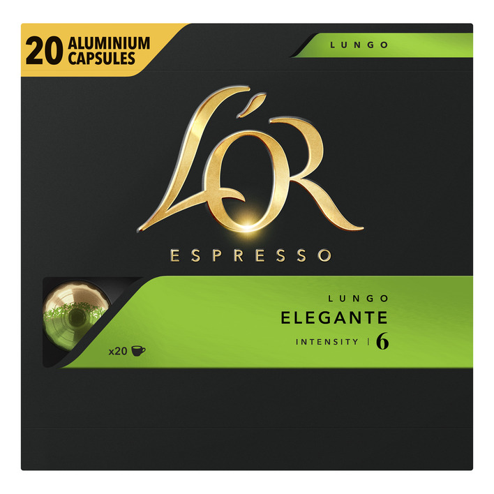 L'OR Espresso lungo elegante capsules