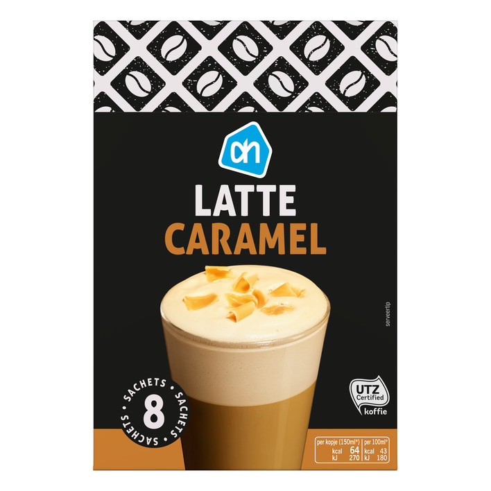 Perla Huisblends Latte caramel oploskoffie