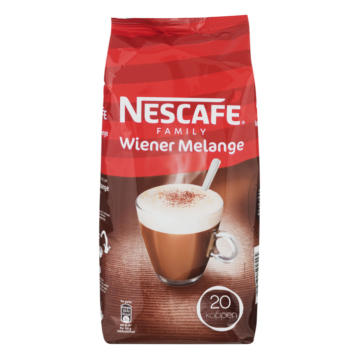 Nescafé Family wiener melange oploskoffie