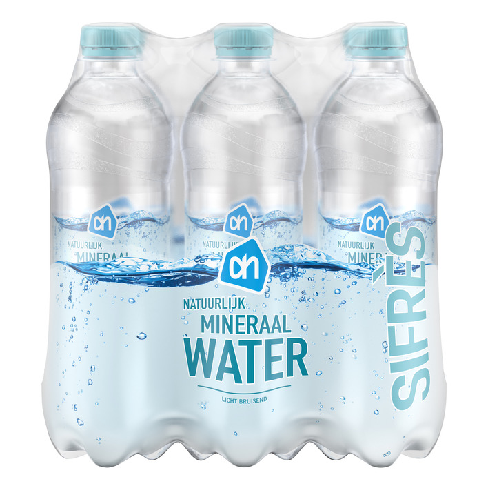 AH Mineraalwater licht bruisend 6-pack
