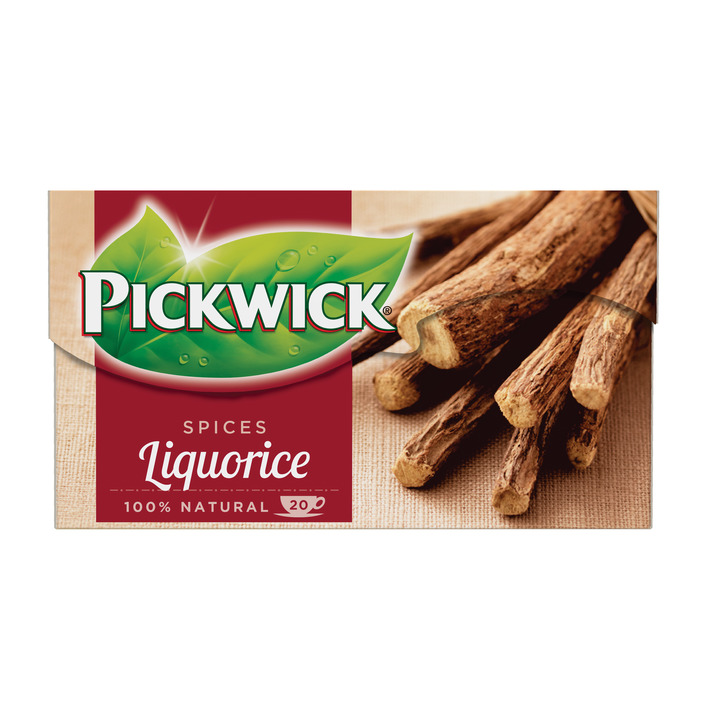 Pickwick Spices zoethout zwarte thee