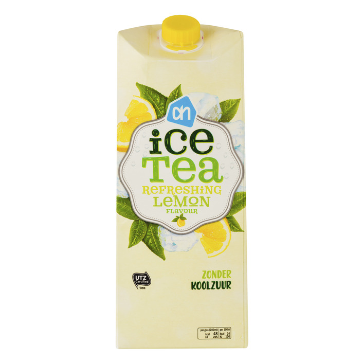 AH Ice tea lemon koolzuurvrij