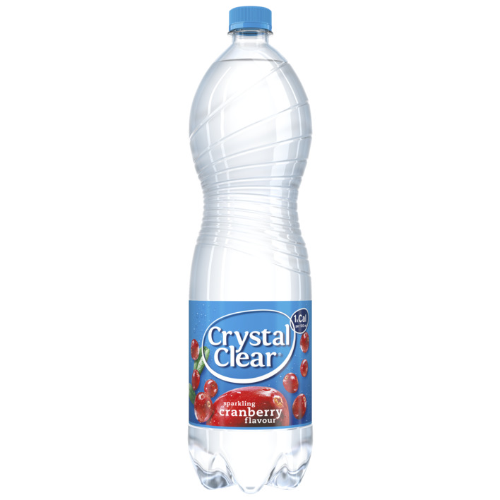 Crystal Clear Sparkling cranberry