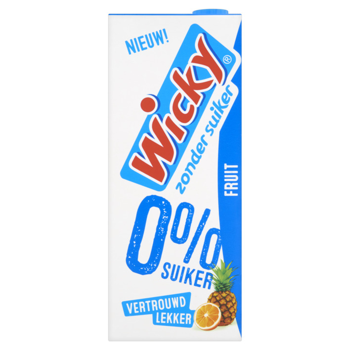 Wicky Fruit 0% suiker
