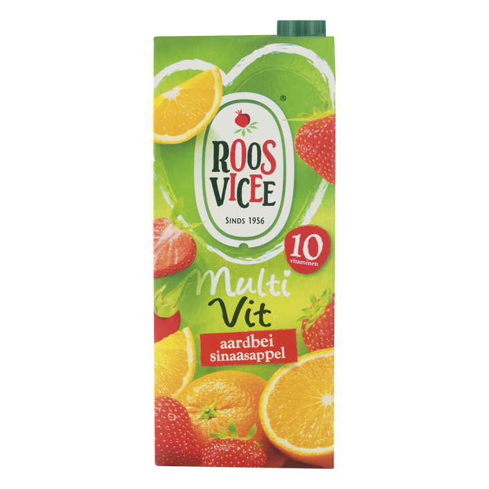 Roosvicee Multivit aardbei-sinaasappel