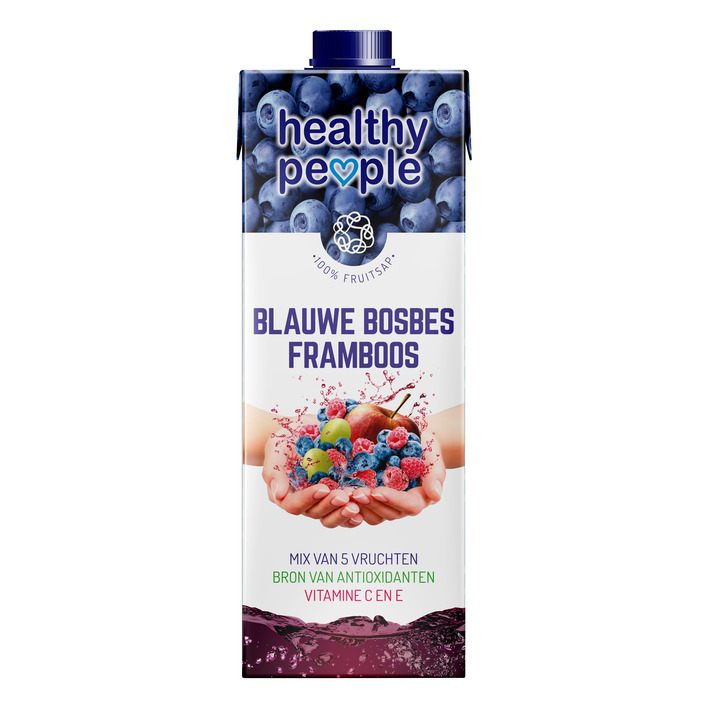 Healthy people Blauwe bosbes framboos