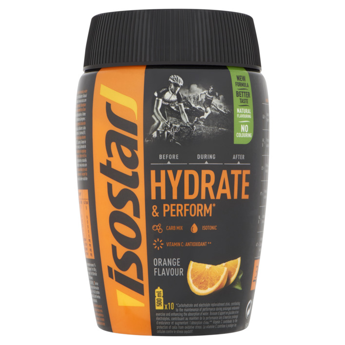 Isostar Hydrate & perform sportdrink orange