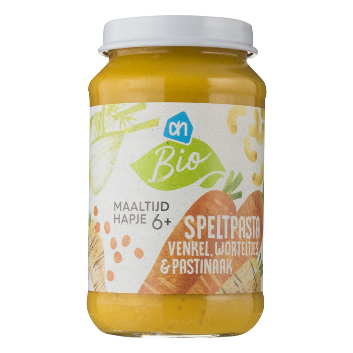 AH Biologisch Speltpasta venkel wortel pastinaak 6m+