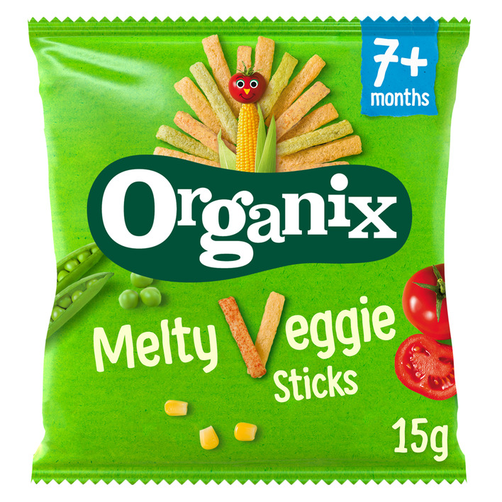 Organix Veggie groente sticks 7m+