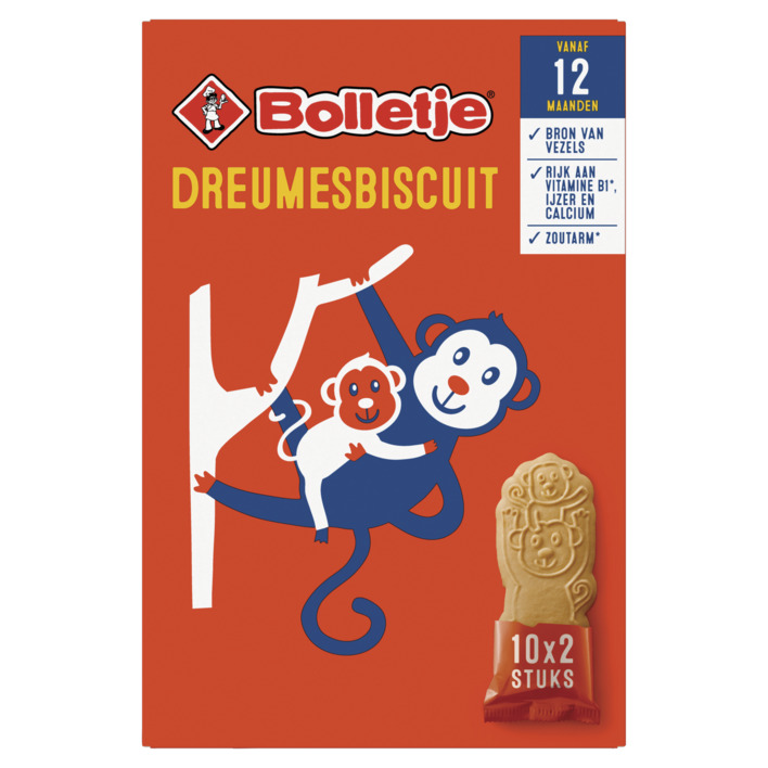 Bolletje Dreumesbiscuit 12m+