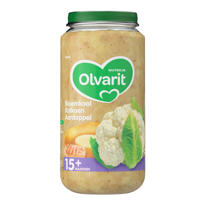 Olvarit Bloemkool kalkoen aardappel 15m+