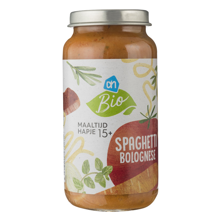 AH Biologisch Maaltijdhapje spaghetti bolognese 15+