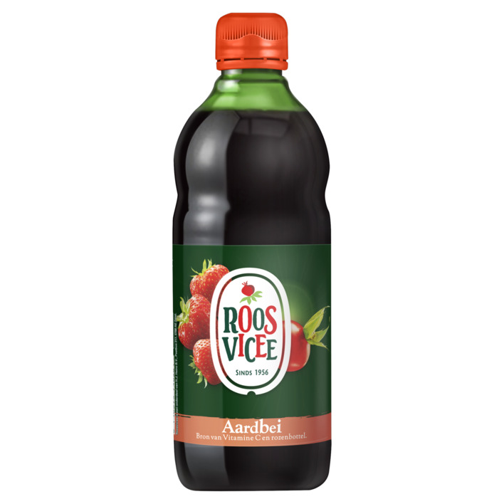 Roosvicee Aardbei siroop
