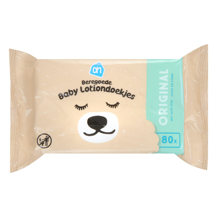 AH Beregoede baby lotiondoekjes