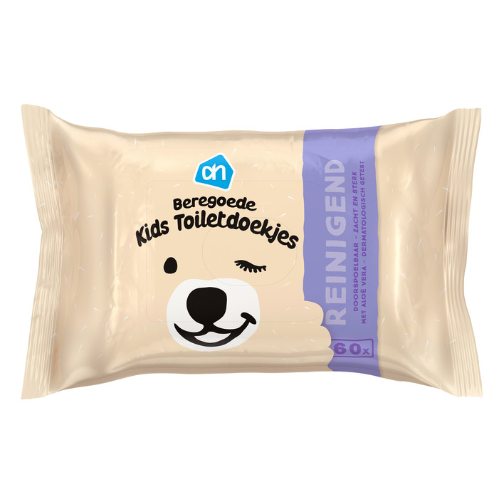 AH Beregoede kids toiletdoekjes