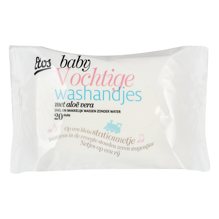 Etos Vochtige baby washandjes