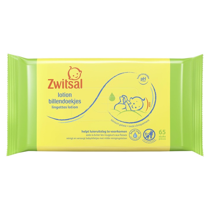 Zwitsal Baby lotion billendoekjes