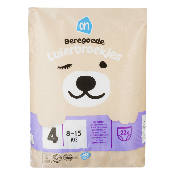 AH Beregoede luierbroekjes maat 4