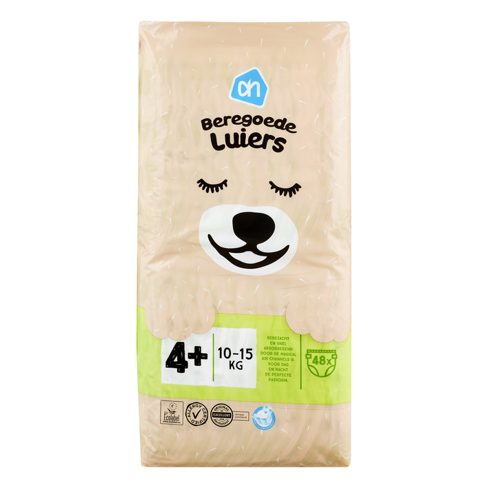 AH Beregoede luiers maxi plus maat 4+