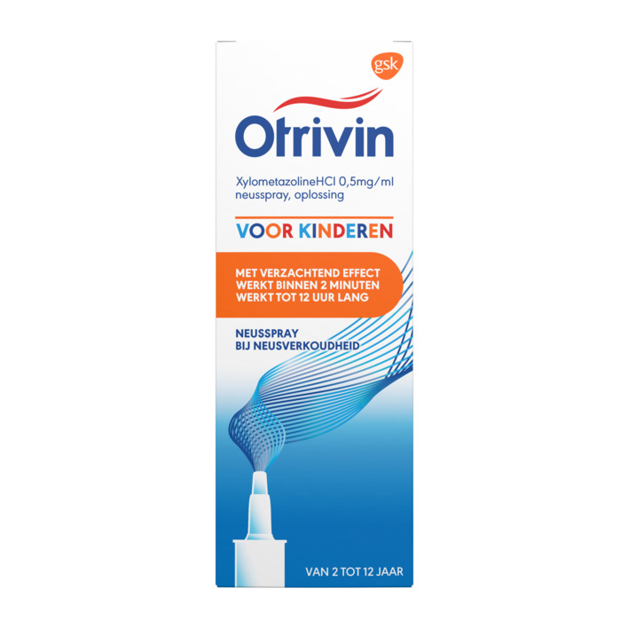 Otrivin XylometazolineHCI 0,5 mg/ml kinderen