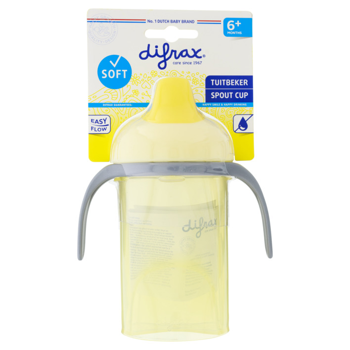 Difrax Anti-lek beker zachte tuit 6+ mnd