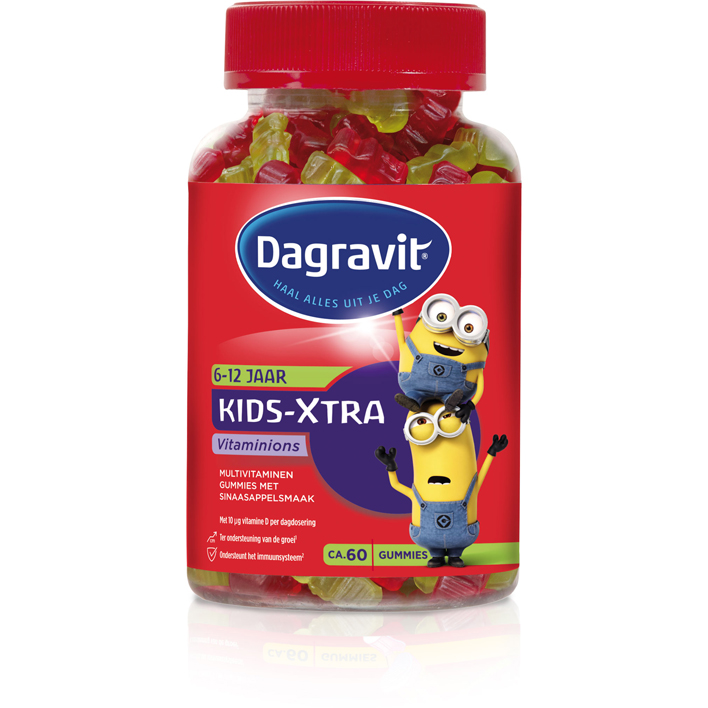 Dagravit Kids xtra multivitaminen 6-12 jaar