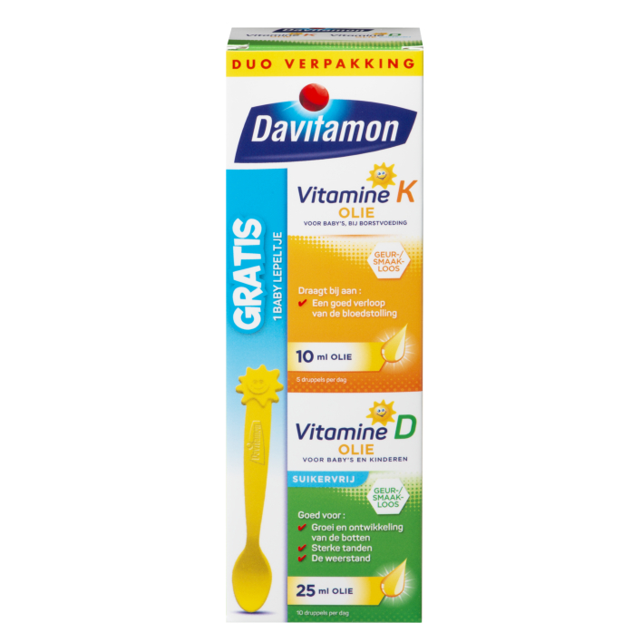 Davitamon Baby eerste vitamines D + K