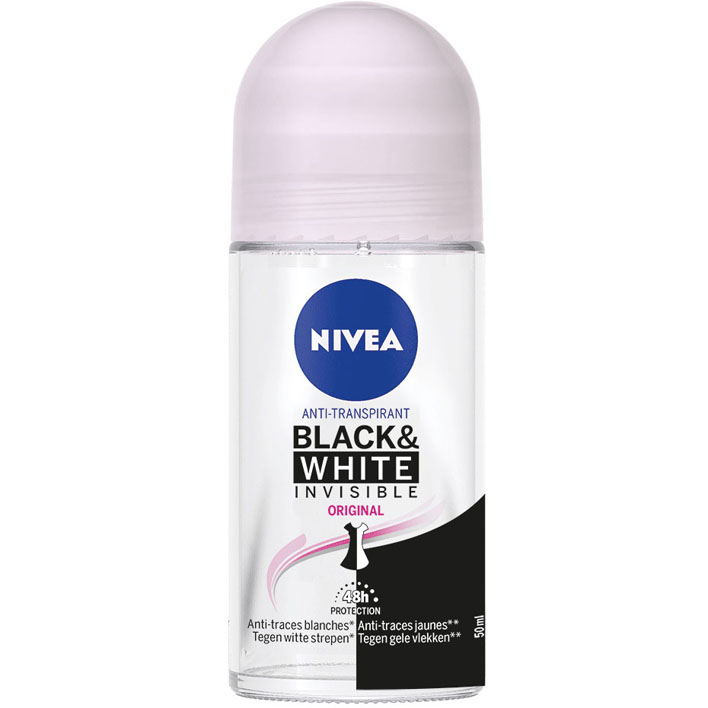 NIVEA Black & white original deodorant roller