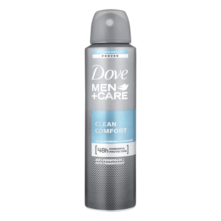 Dove Men+care clean comfort deodorant spray